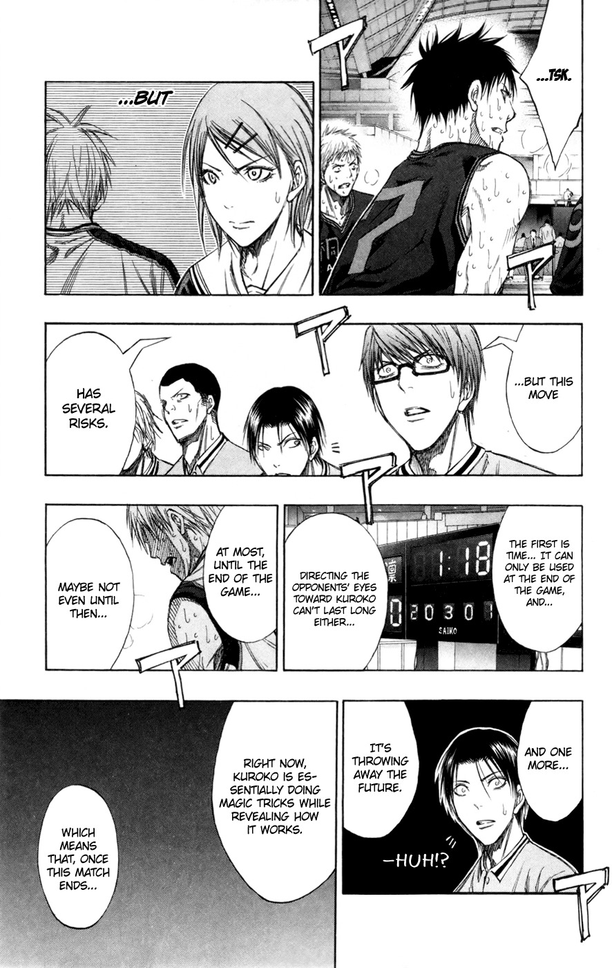 Kuroko no Basket Chapter 129 page 11 - Chapter 129: It's Better Than Losing Here