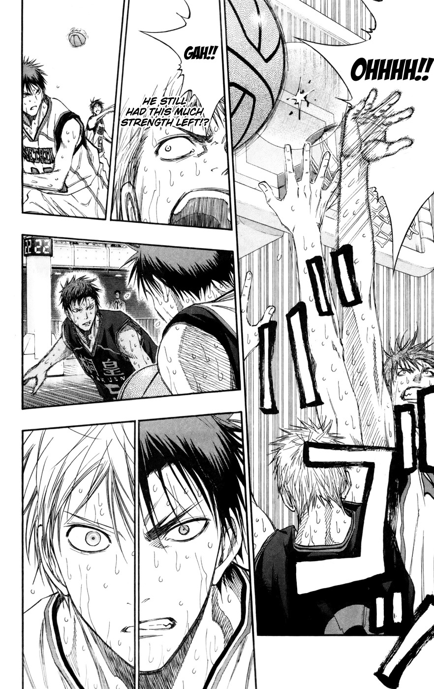 Kuroko no Basket Chapter 129 page 14 - Chapter 129: It's Better Than Losing Here