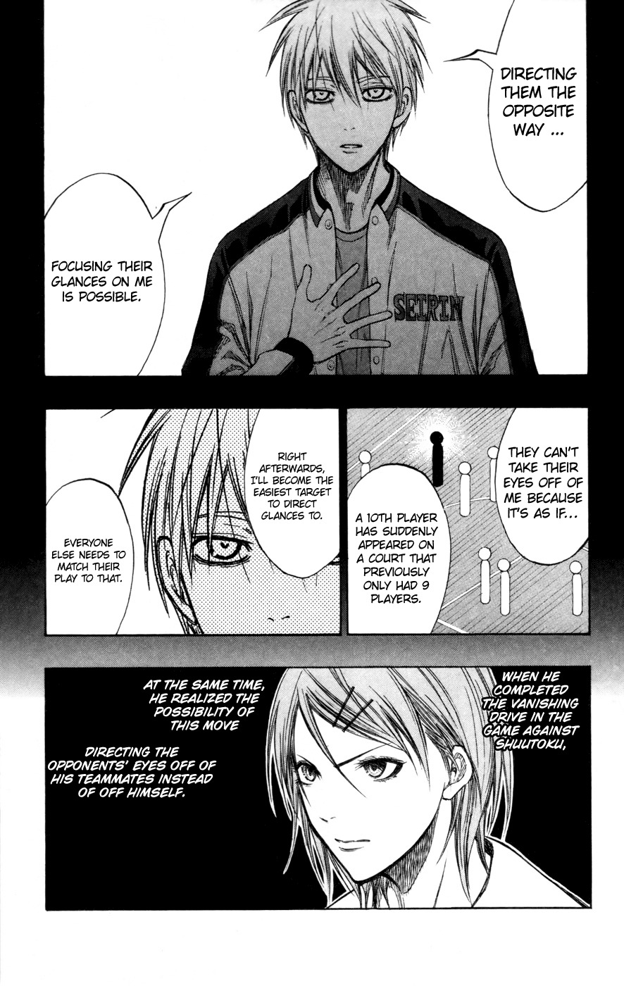 Kuroko no Basket Chapter 129 page 9 - Chapter 129: It's Better Than Losing Here