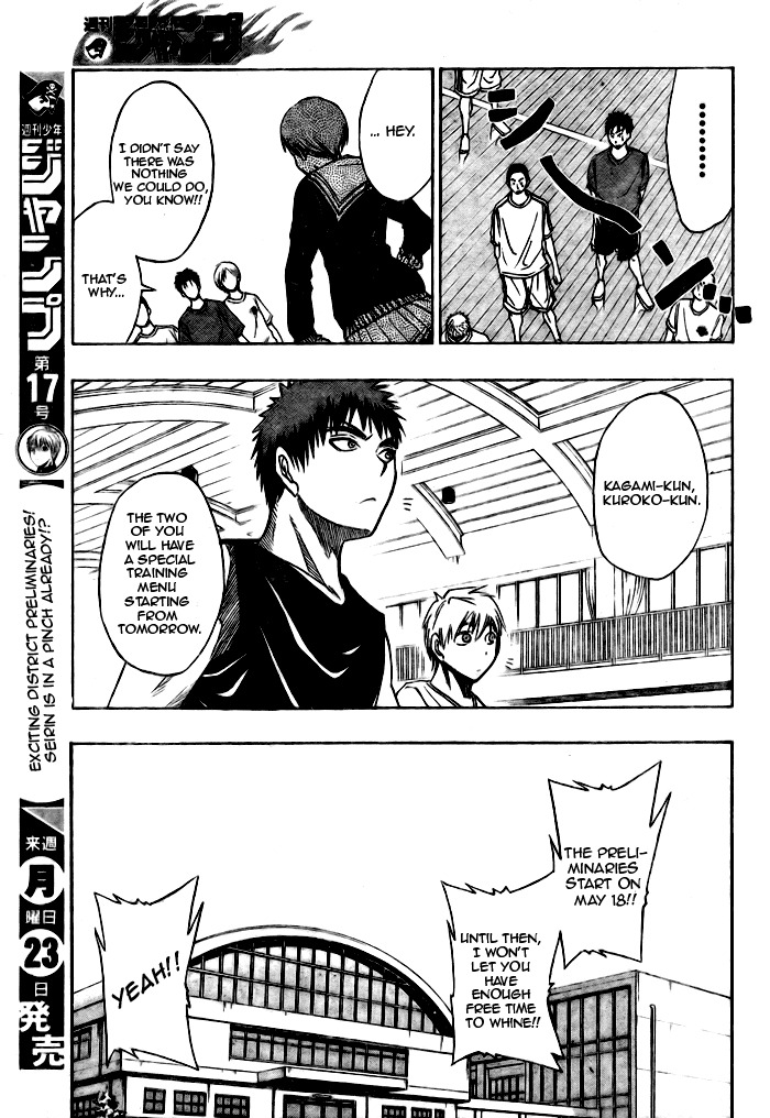 Kuroko no Basket Chapter 13 page 11 - Chapter 13: Let's Go!