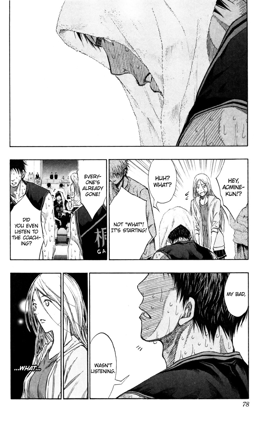 Kuroko no Basket Chapter 130 page 12 - Chapter 130: The Final 4th Quarter
