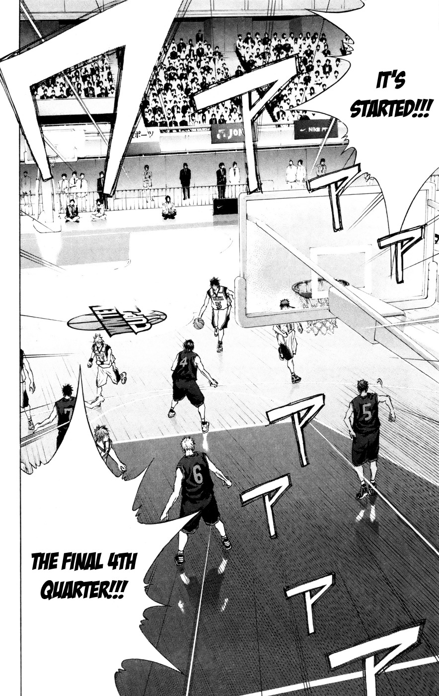 Kuroko no Basket Chapter 130 page 14 - Chapter 130: The Final 4th Quarter