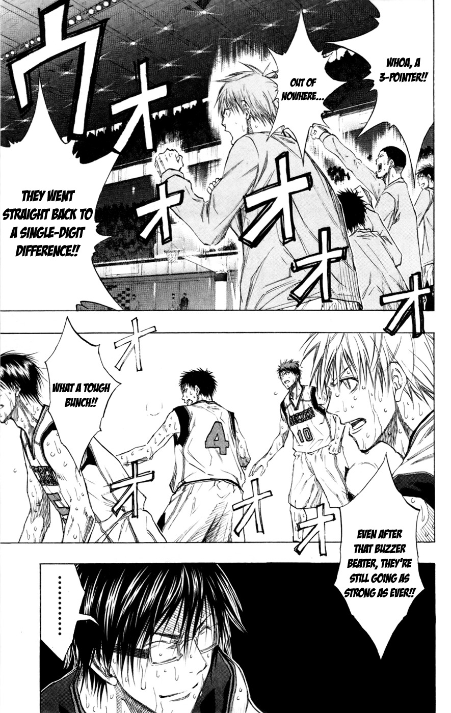 Kuroko no Basket Chapter 130 page 17 - Chapter 130: The Final 4th Quarter