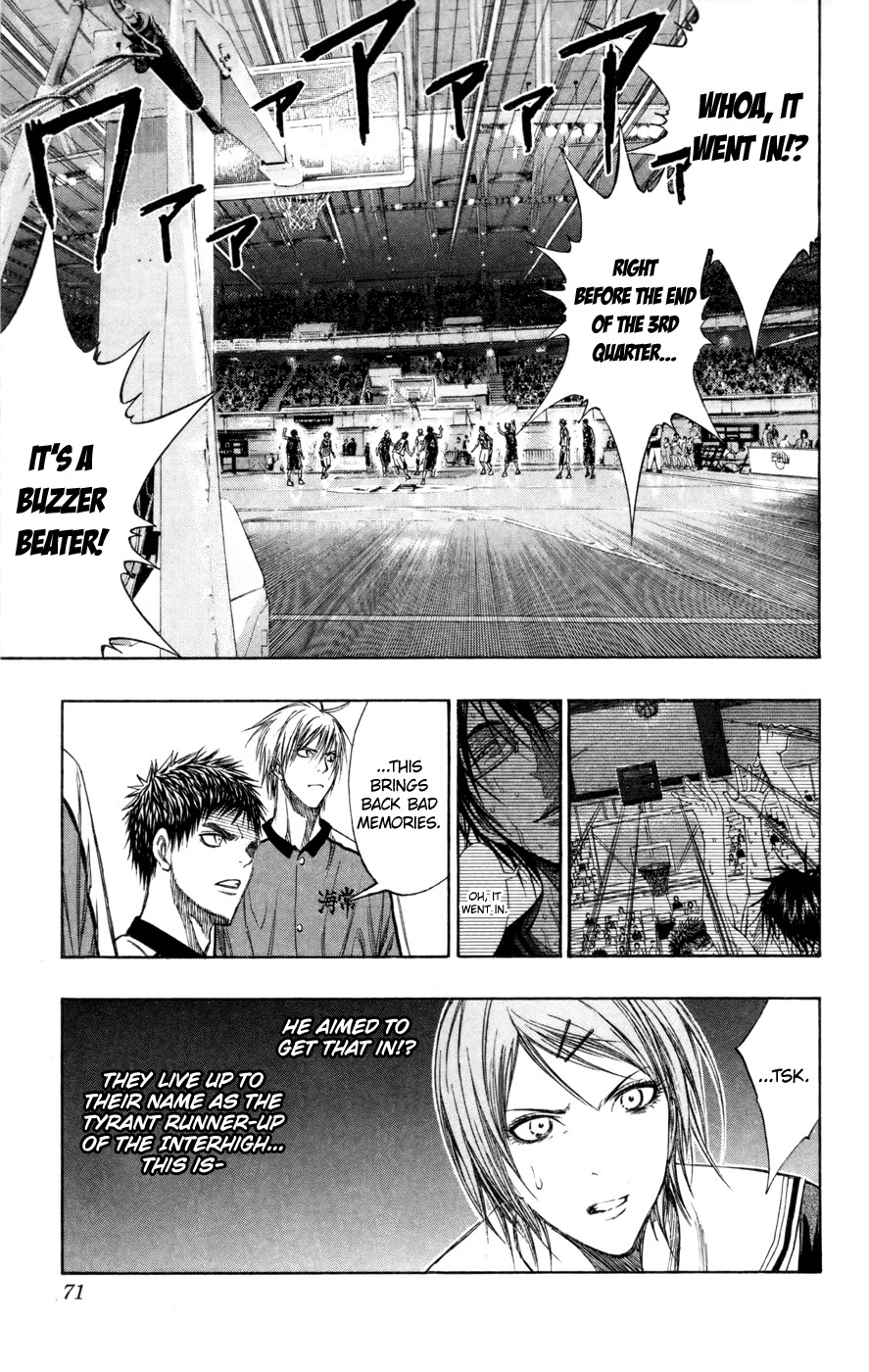 Kuroko no Basket Chapter 130 page 6 - Chapter 130: The Final 4th Quarter