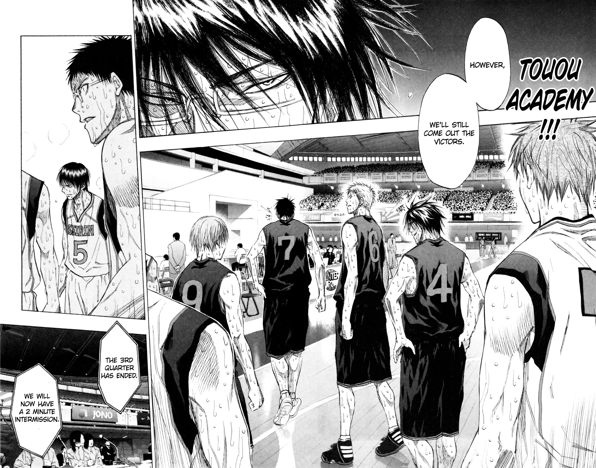 Kuroko no Basket Chapter 130 page 7 - Chapter 130: The Final 4th Quarter