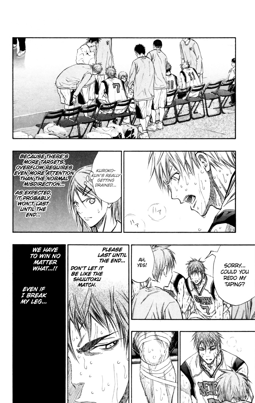 Kuroko no Basket Chapter 130 page 8 - Chapter 130: The Final 4th Quarter