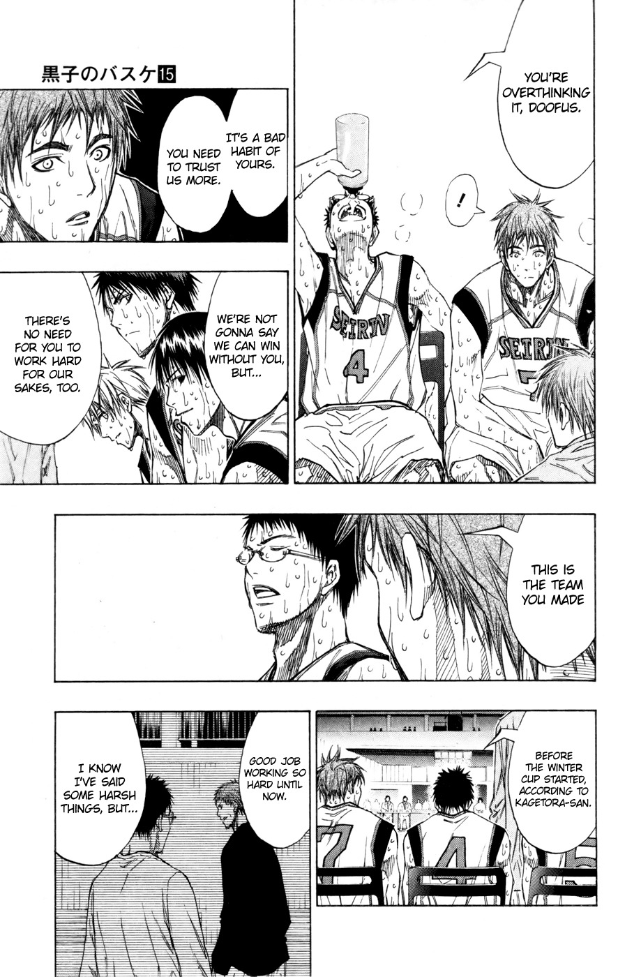 Kuroko no Basket Chapter 130 page 9 - Chapter 130: The Final 4th Quarter