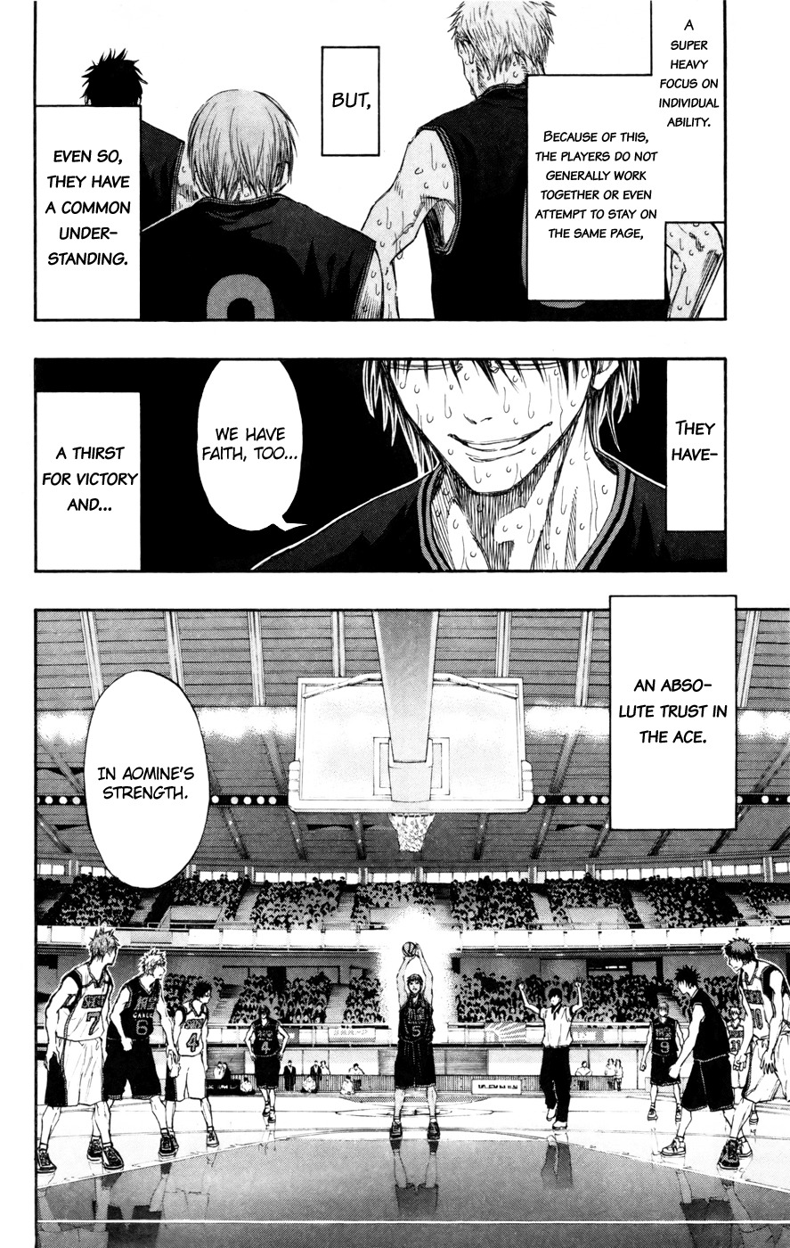 Kuroko no Basket Chapter 131 page 14 - Chapter 131: Yeah... I have Faith.