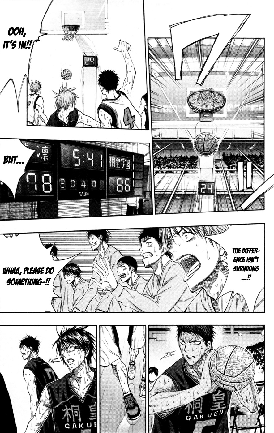 Kuroko no Basket Chapter 131 page 17 - Chapter 131: Yeah... I have Faith.