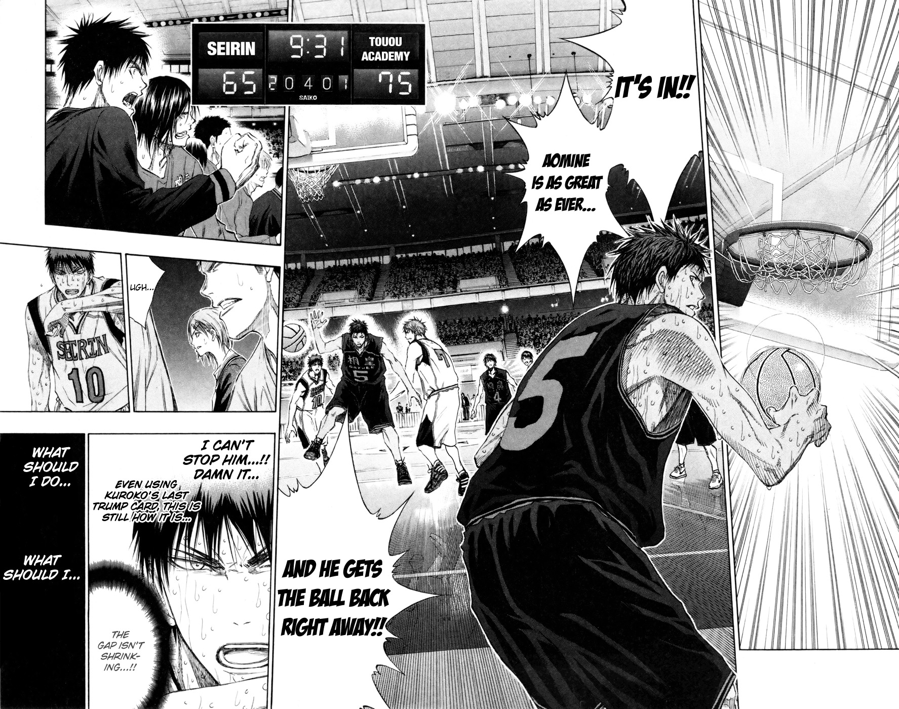 Kuroko no Basket Chapter 131 page 3 - Chapter 131: Yeah... I have Faith.