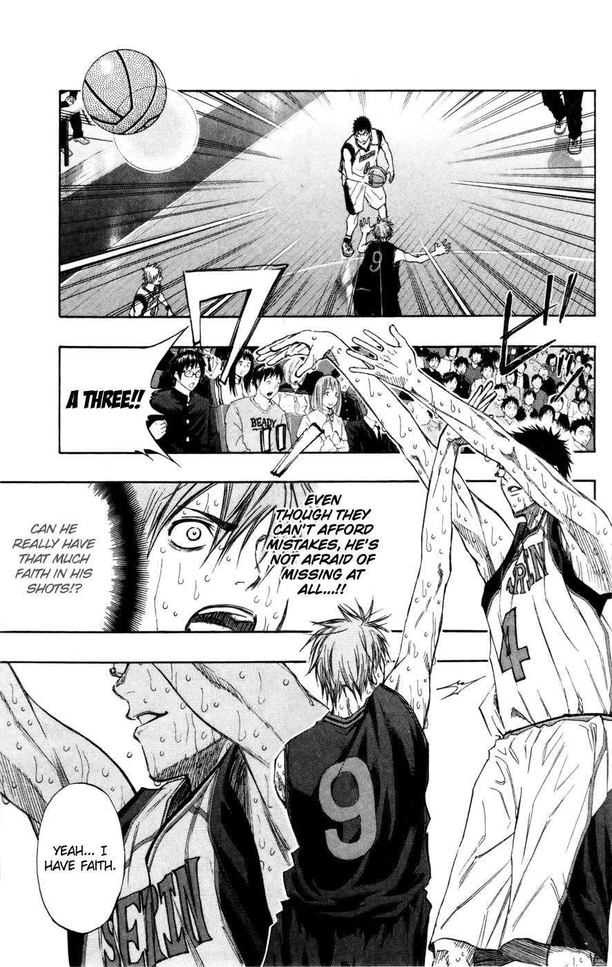 Kuroko no Basket Chapter 131 page 5 - Chapter 131: Yeah... I have Faith.