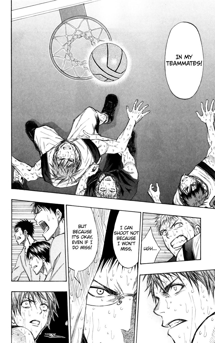 Kuroko no Basket Chapter 131 page 6 - Chapter 131: Yeah... I have Faith.