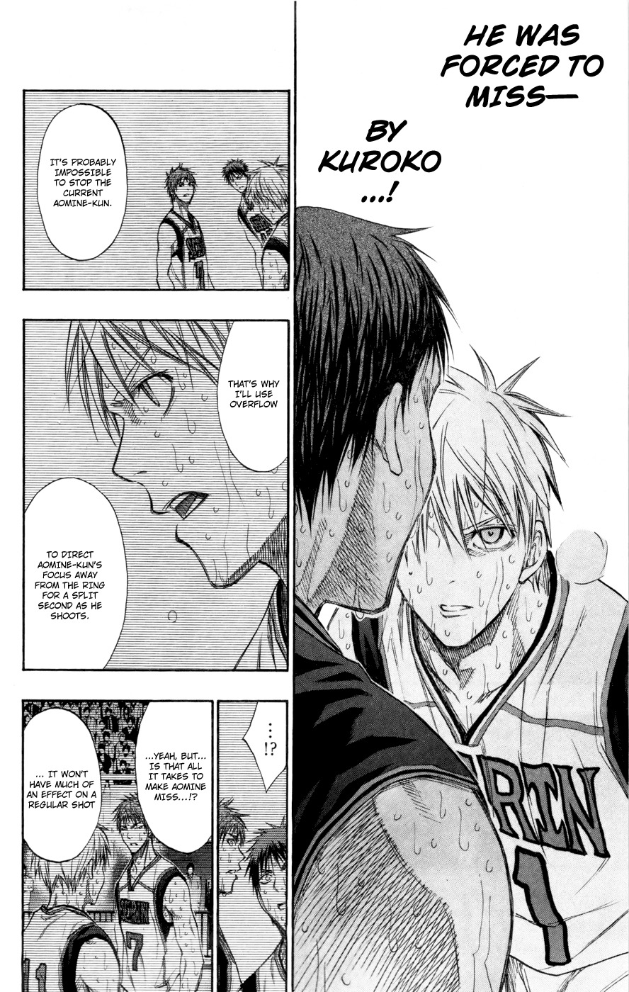 Kuroko no Basket Chapter 132 page 12 - Chapter 132: I Can't Stop Aomine-kun