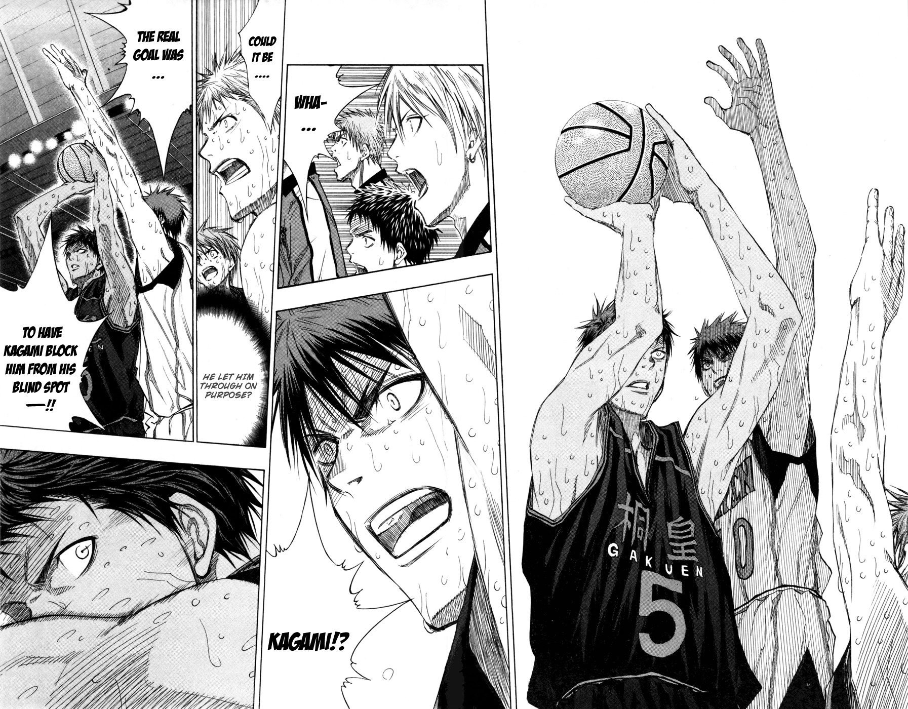 Kuroko no Basket Chapter 132 page 8 - Chapter 132: I Can't Stop Aomine-kun