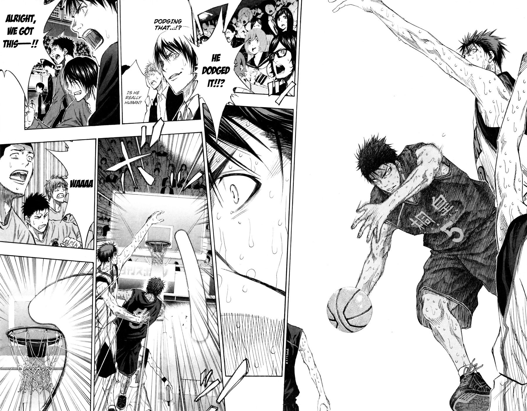 Kuroko no Basket Chapter 132 page 9 - Chapter 132: I Can't Stop Aomine-kun