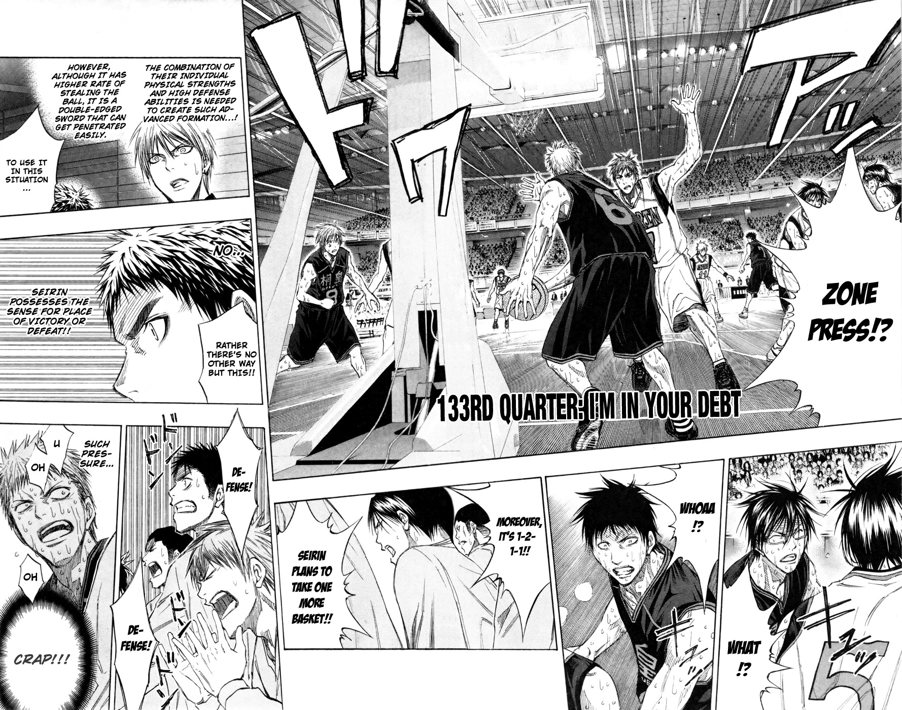 Kuroko no Basket Chapter 133 page 3 - Chapter 133: I'm in your debt