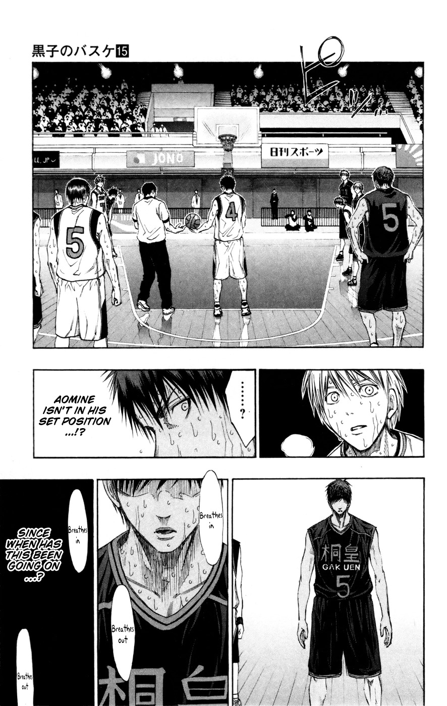 Kuroko no Basket Chapter 133 page 8 - Chapter 133: I'm in your debt