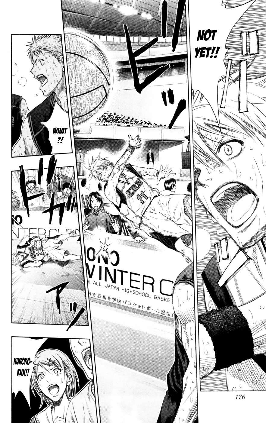 Kuroko no Basket Chapter 135 page 11 - Chapter 135: Because I Believe In You