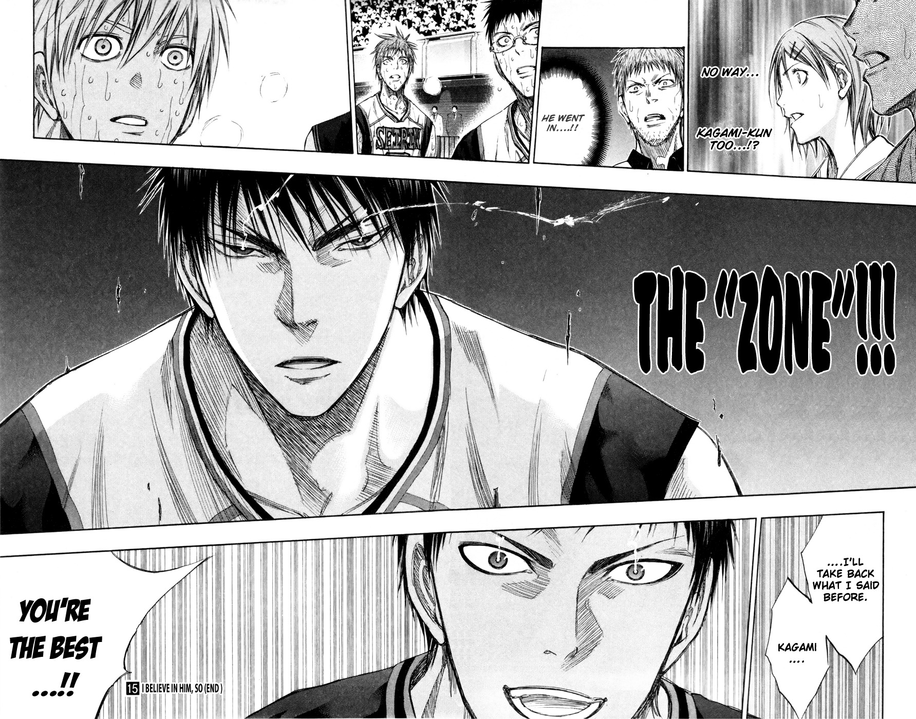 Kuroko no Basket Chapter 135 page 19 - Chapter 135: Because I Believe In You