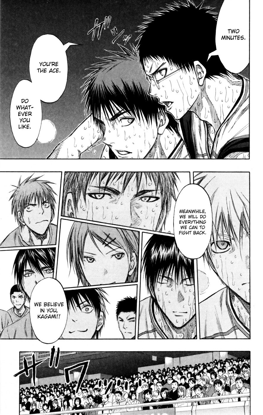 Kuroko no Basket Chapter 135 page 6 - Chapter 135: Because I Believe In You
