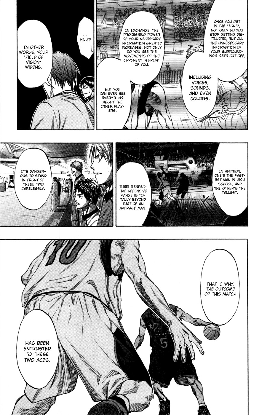 Kuroko no Basket Chapter 136 page 11 - Chapter 136: I'll win no matter what!!
