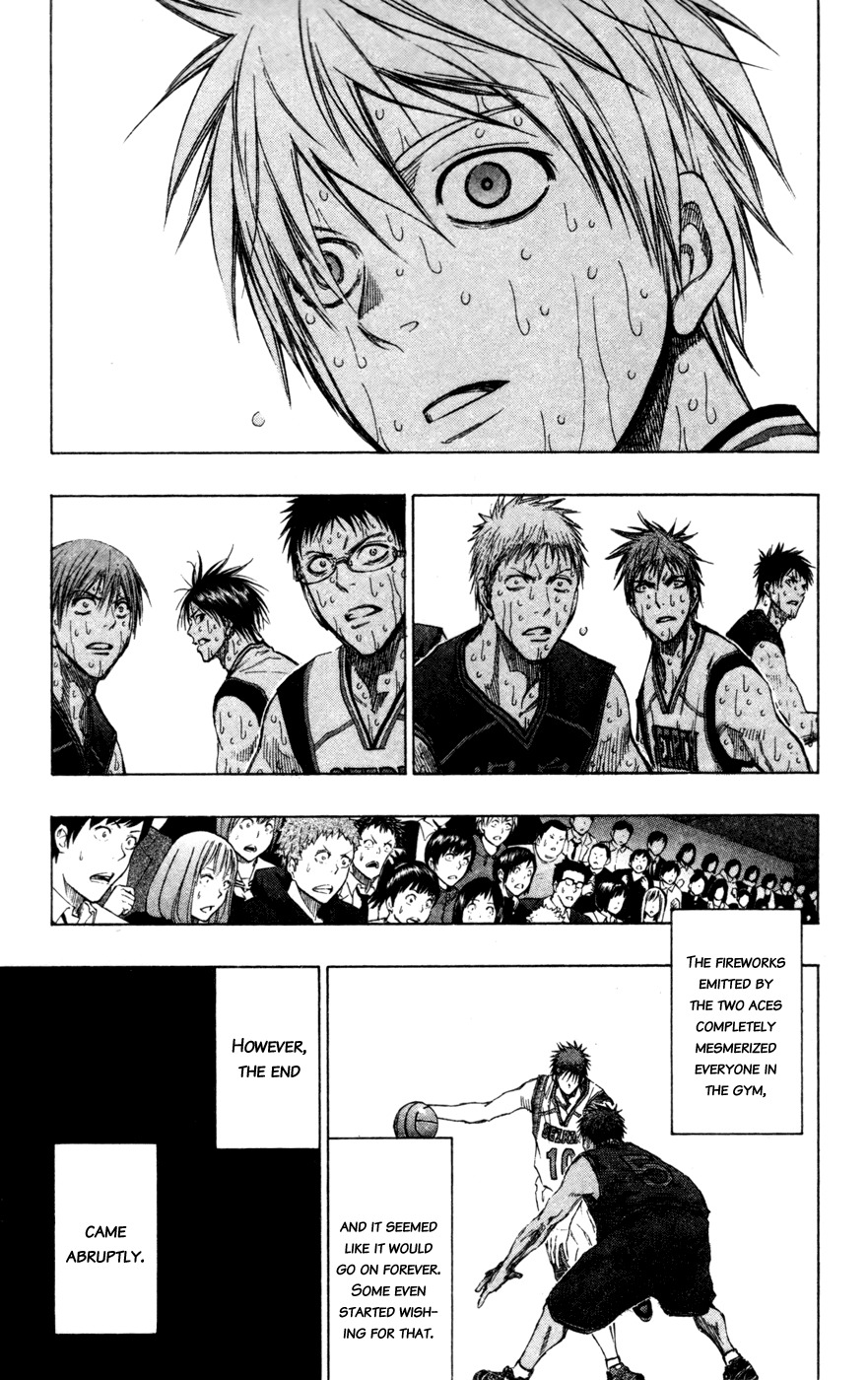Kuroko no Basket Chapter 136 page 13 - Chapter 136: I'll win no matter what!!