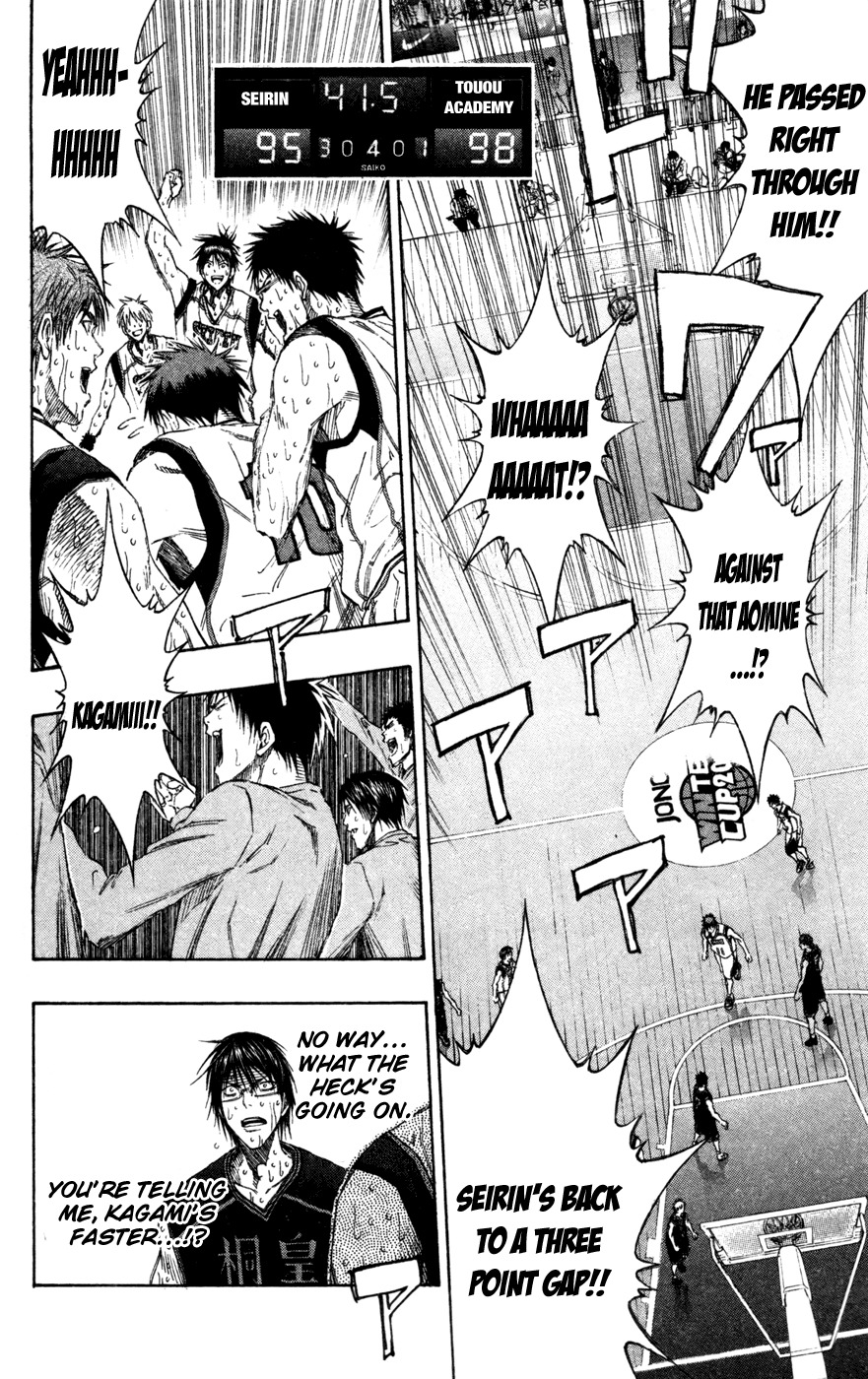 Kuroko no Basket Chapter 136 page 15 - Chapter 136: I'll win no matter what!!