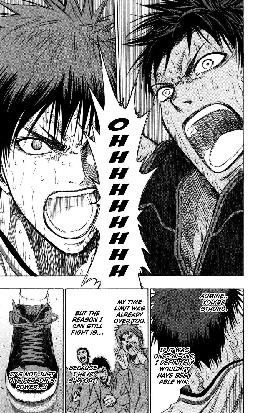 Kuroko no Basket Chapter 136 page 18 - Chapter 136: I'll win no matter what!!