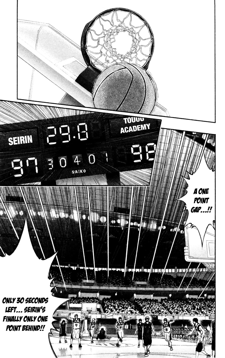 Kuroko no Basket Chapter 136 page 21 - Chapter 136: I'll win no matter what!!
