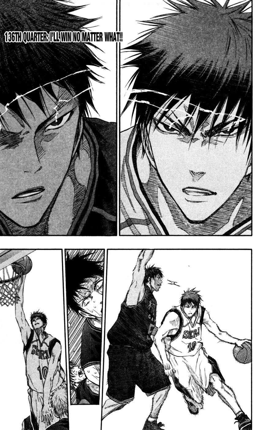 Kuroko no Basket Chapter 136 page 6 - Chapter 136: I'll win no matter what!!