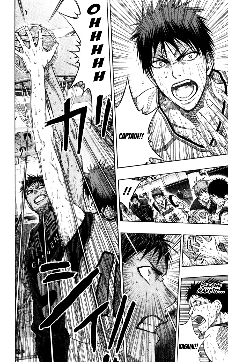 Kuroko no Basket Chapter 137 page 12 - Chapter 137: Like we'd lose.