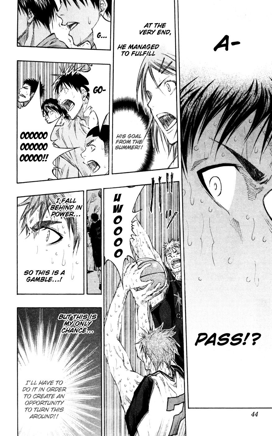 Kuroko no Basket Chapter 137 page 16 - Chapter 137: Like we'd lose.