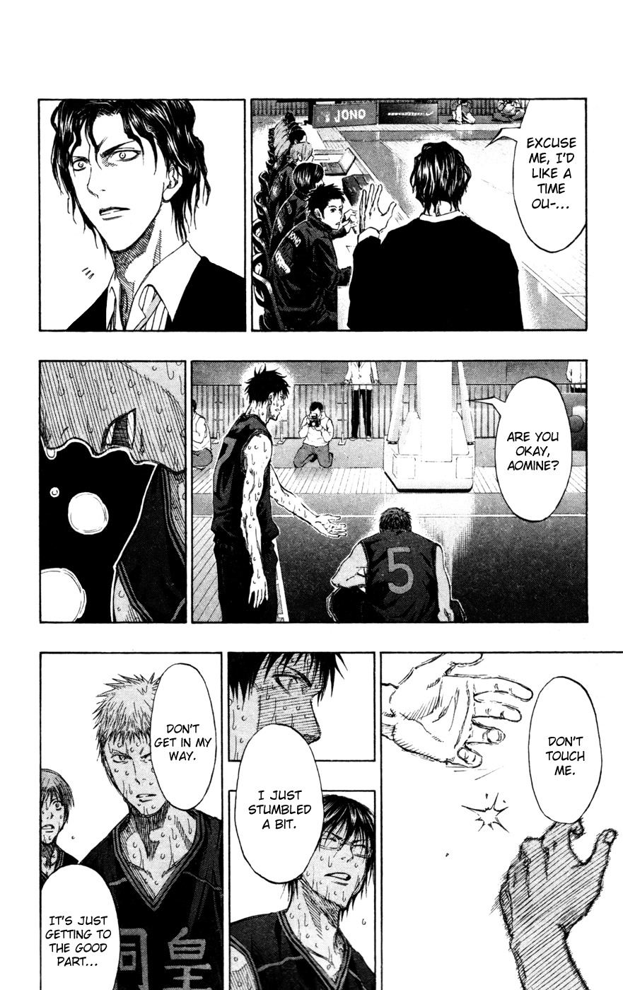 Kuroko no Basket Chapter 137 page 2 - Chapter 137: Like we'd lose.