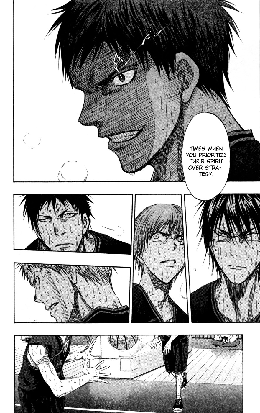 Kuroko no Basket Chapter 137 page 4 - Chapter 137: Like we'd lose.