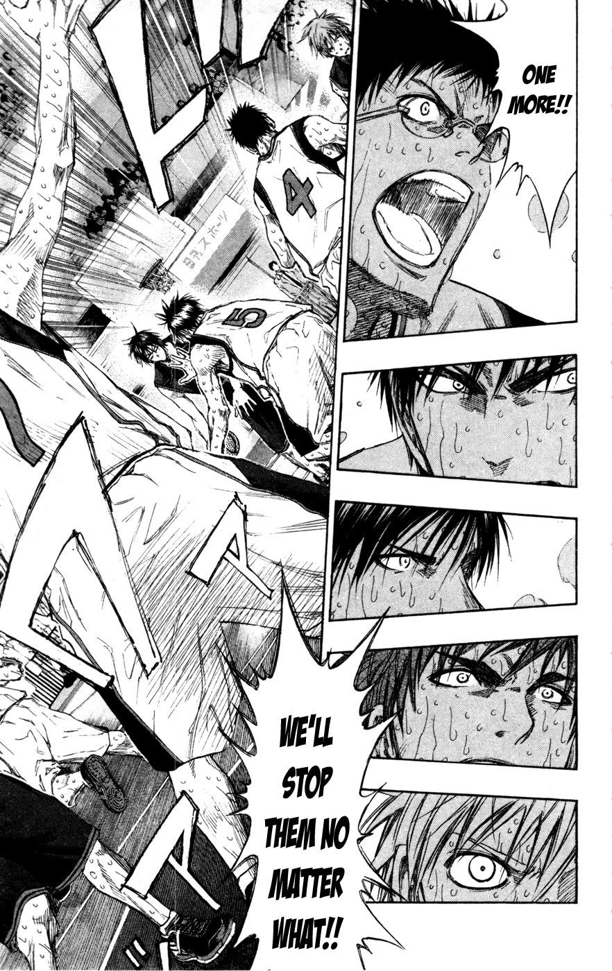 Kuroko no Basket Chapter 137 page 5 - Chapter 137: Like we'd lose.