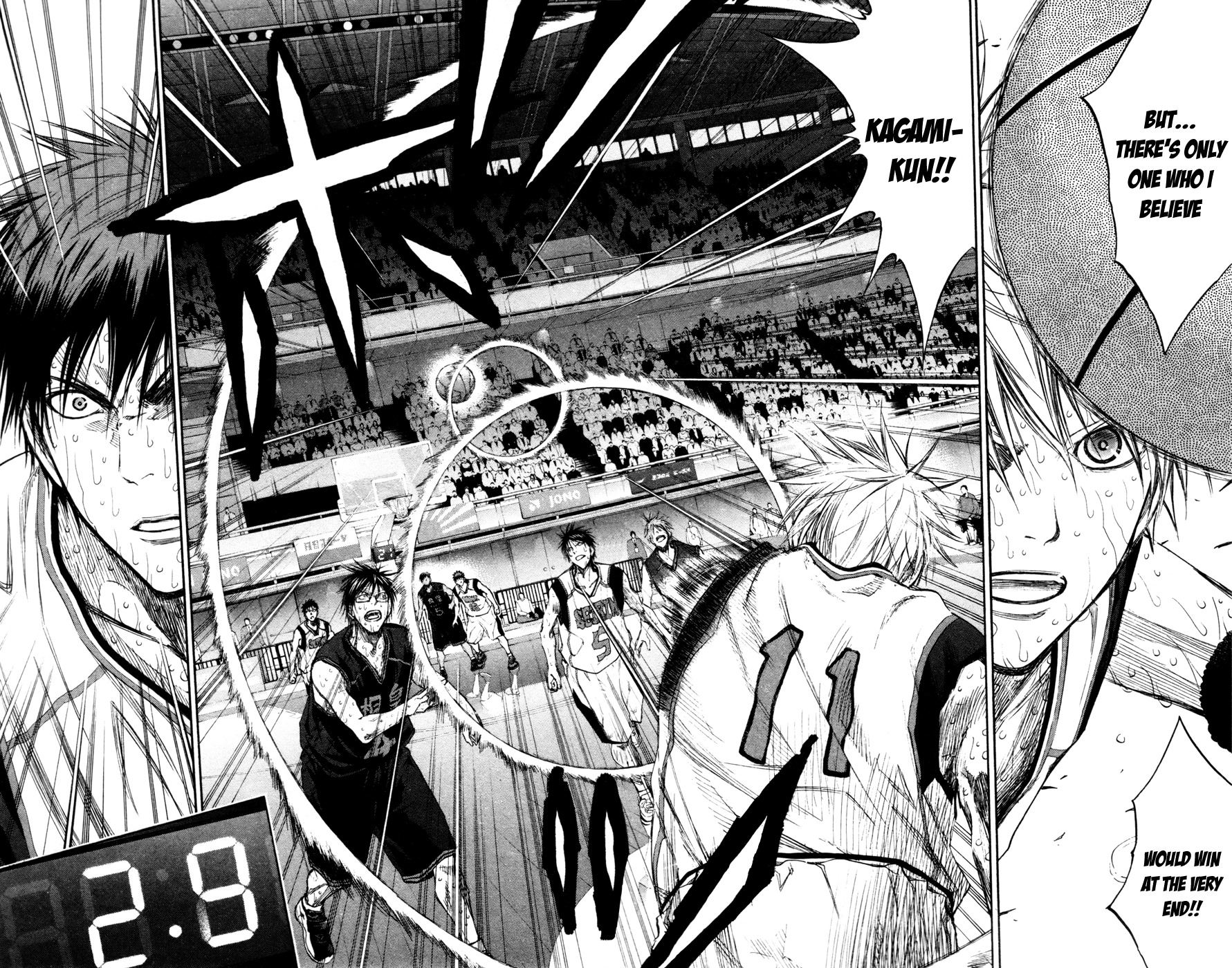 Kuroko no Basket Chapter 138 page 15 - Chapter 138: The one I believe in is