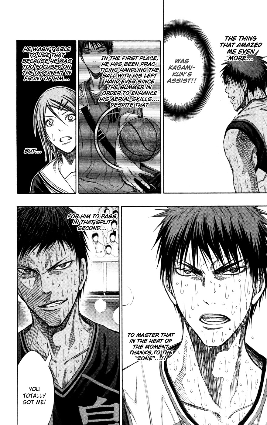 Kuroko no Basket Chapter 138 page 6 - Chapter 138: The one I believe in is