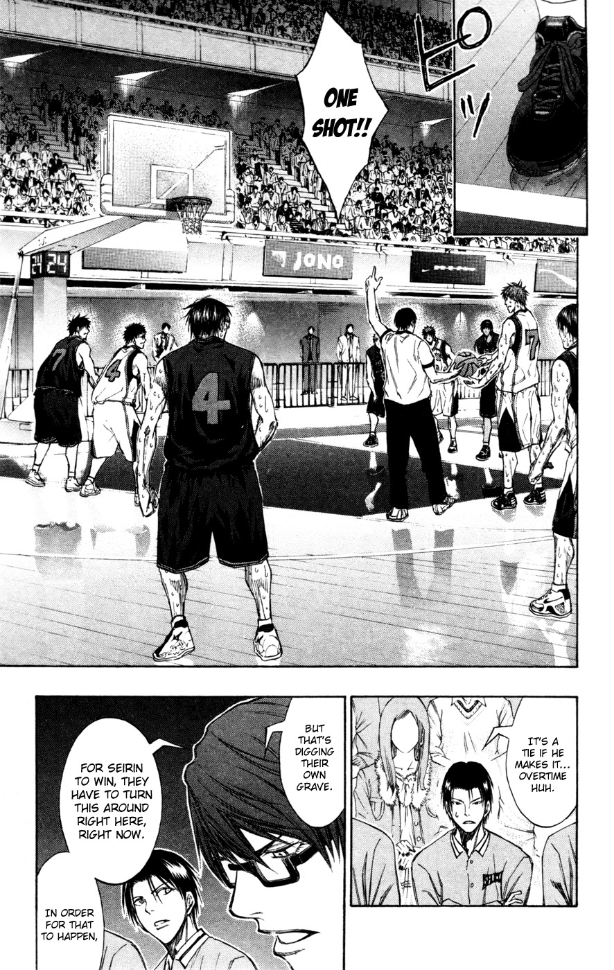 Kuroko no Basket Chapter 138 page 7 - Chapter 138: The one I believe in is