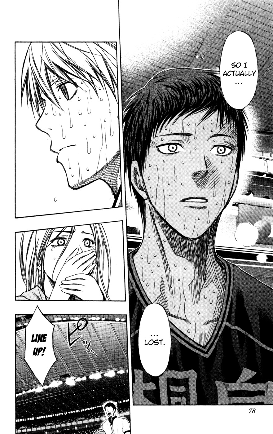 Kuroko no Basket Chapter 139 page 10 - Chapter 139: Time's up!!