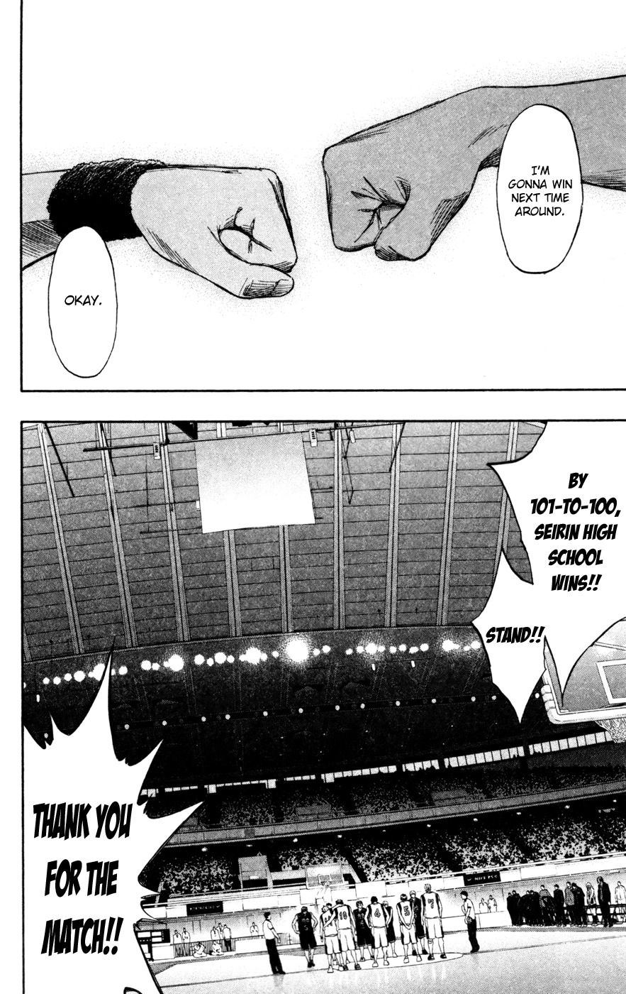 Kuroko no Basket Chapter 139 page 14 - Chapter 139: Time's up!!