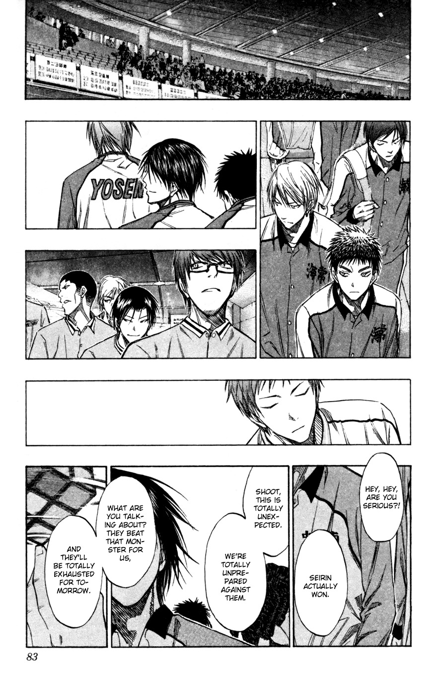 Kuroko no Basket Chapter 139 page 15 - Chapter 139: Time's up!!