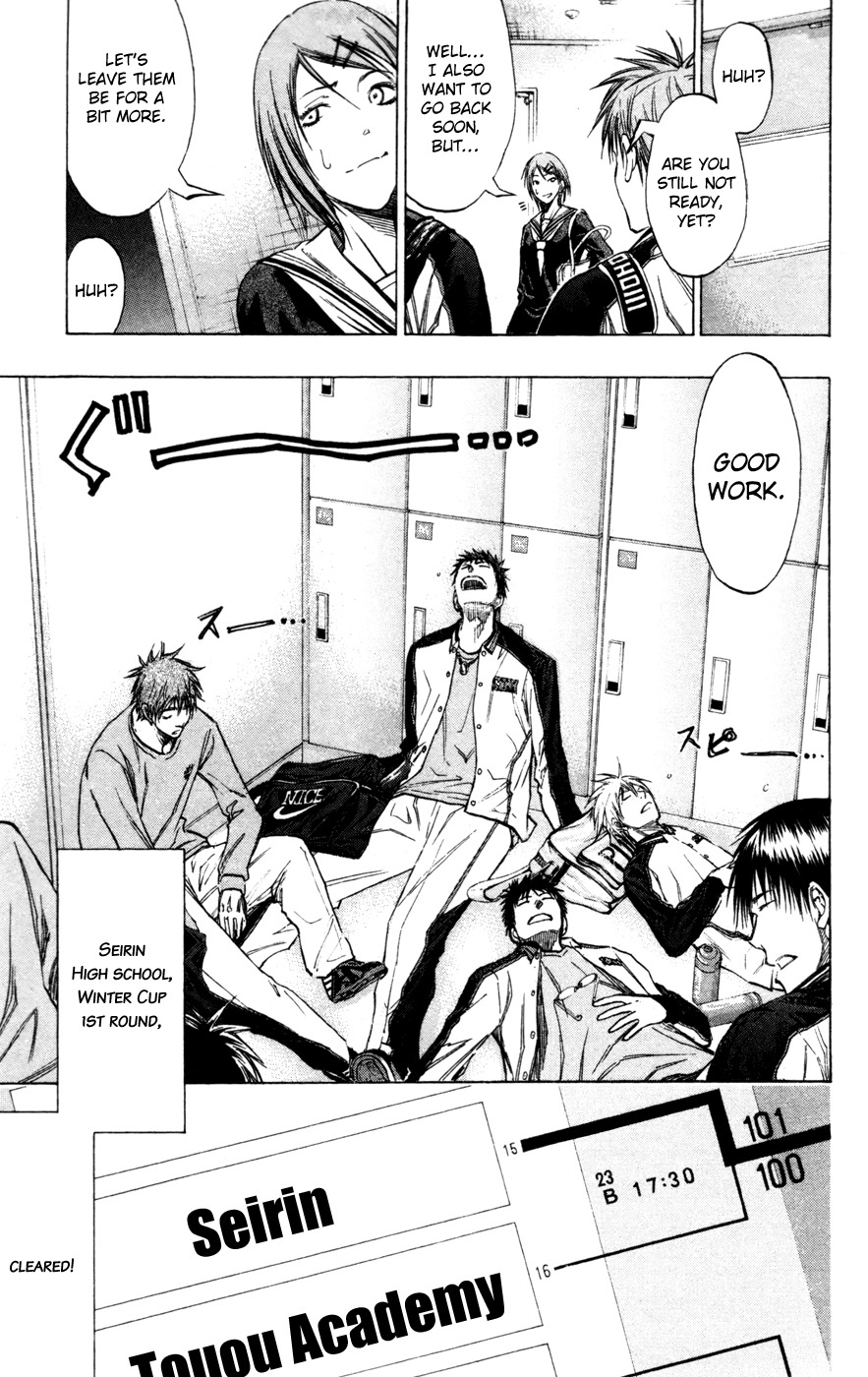 Kuroko no Basket Chapter 139 page 21 - Chapter 139: Time's up!!