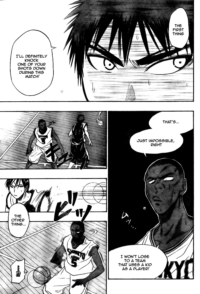 Kuroko no Basket Chapter 14 page 17 - Chapter 14: I'll Tell You Two Things