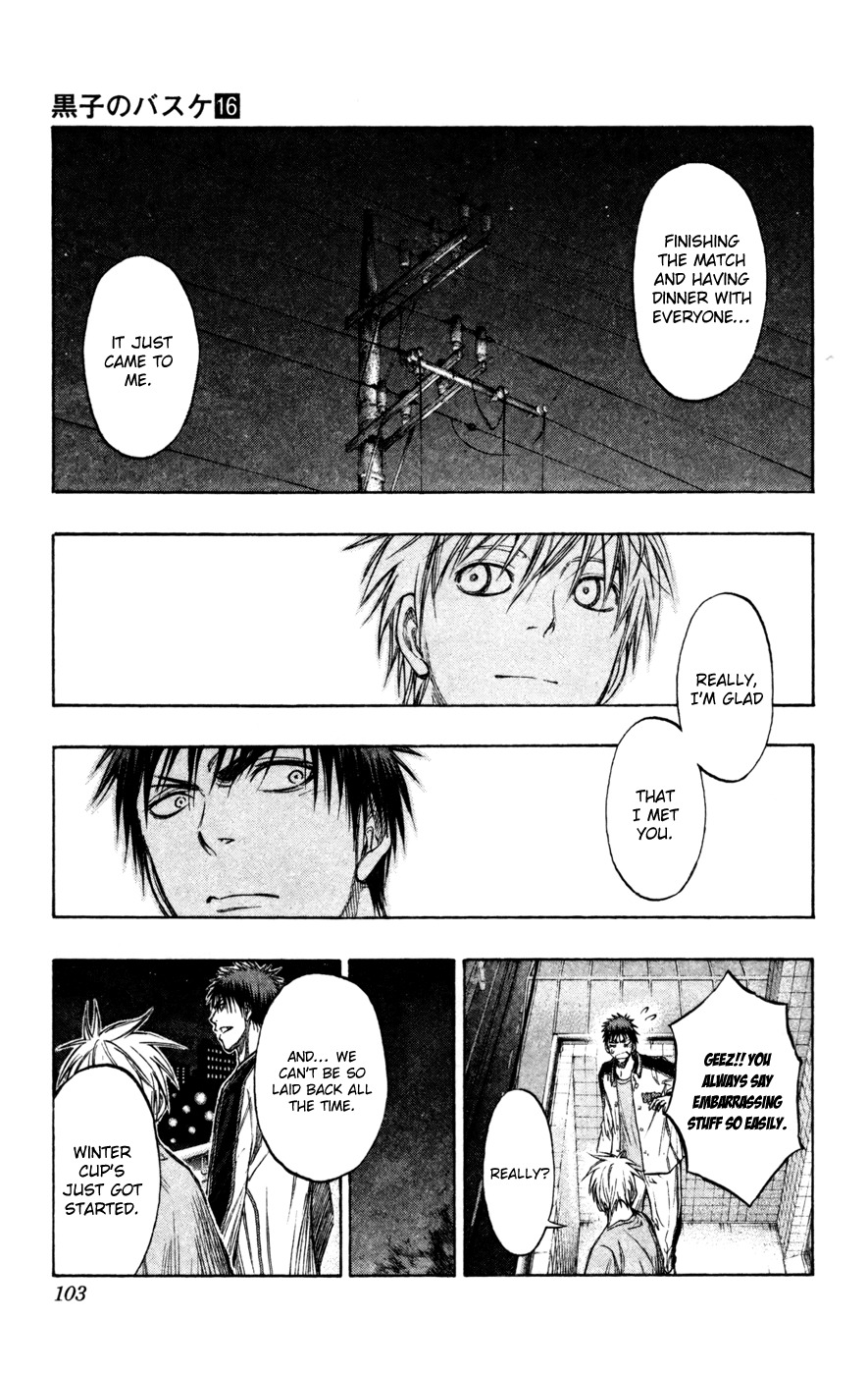 Kuroko no Basket Chapter 140 page 13 - Chapter 140: Really , Thank Goodness