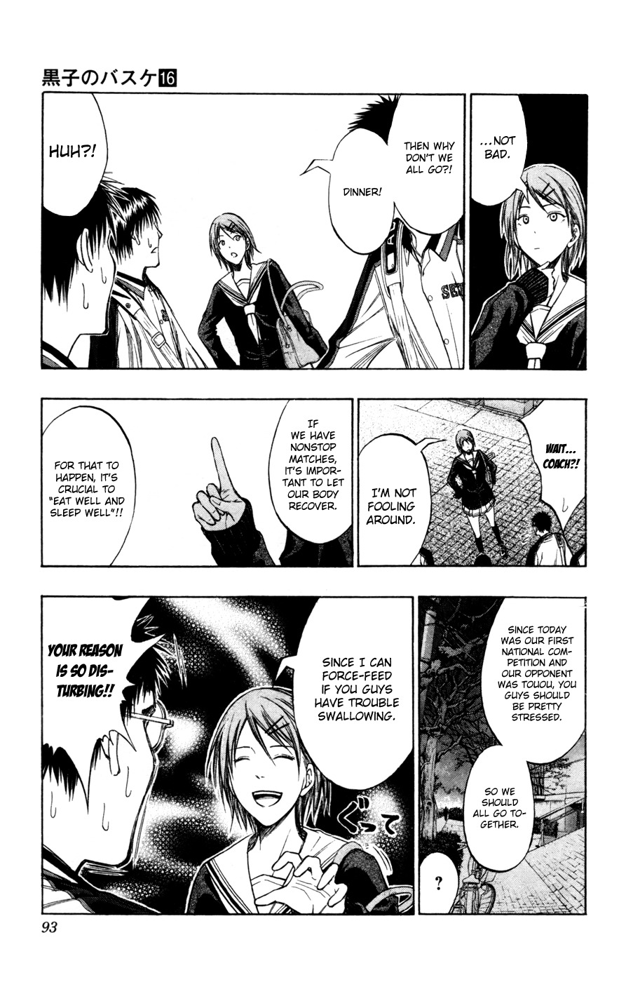 Kuroko no Basket Chapter 140 page 3 - Chapter 140: Really , Thank Goodness