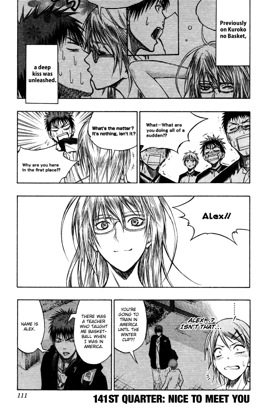 Kuroko no Basket Chapter 141 page 1 - Chapter 141: Nice to meet you