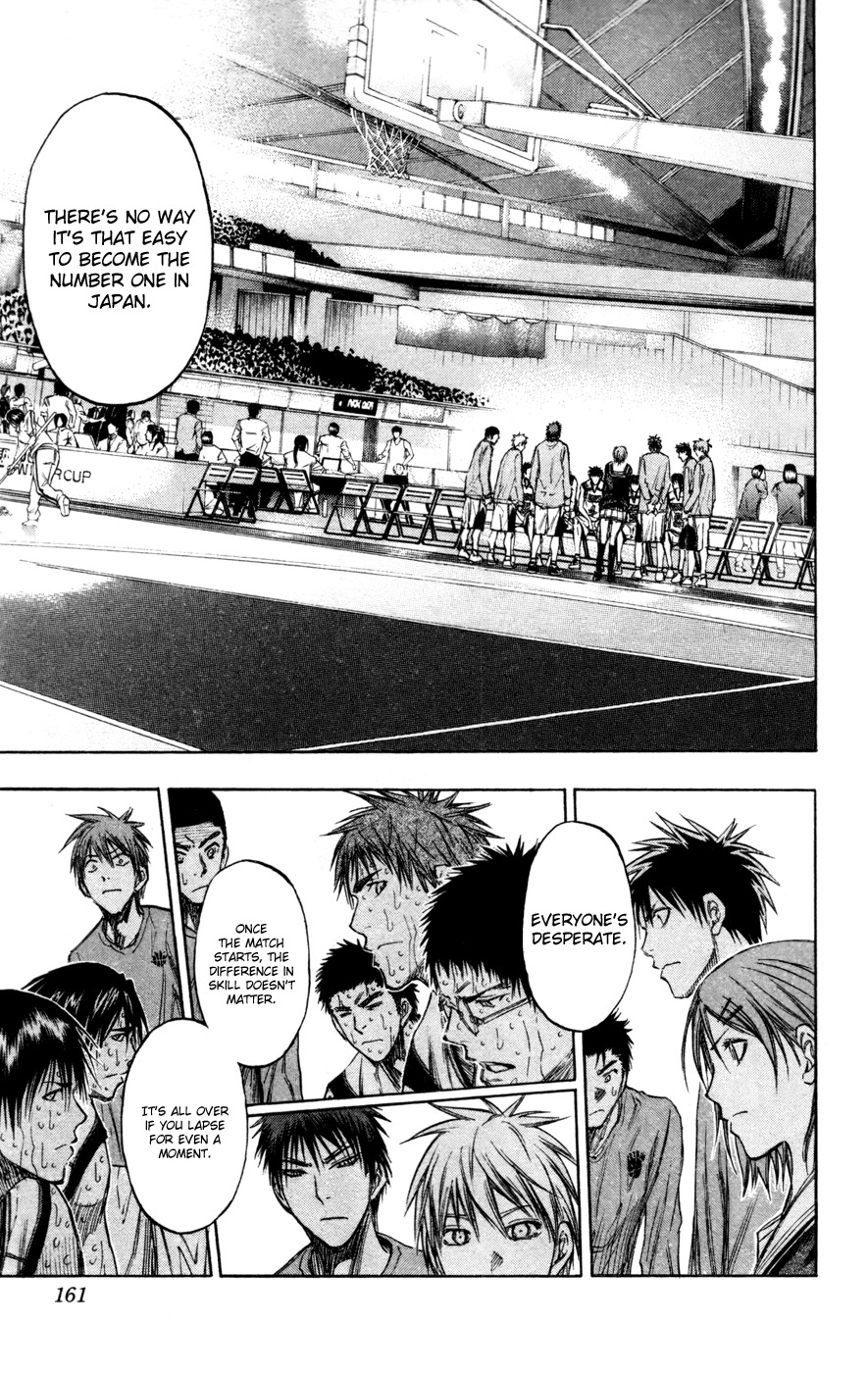 Kuroko no Basket Chapter 143 page 11 - Chapter 143: There's no way it's that easy