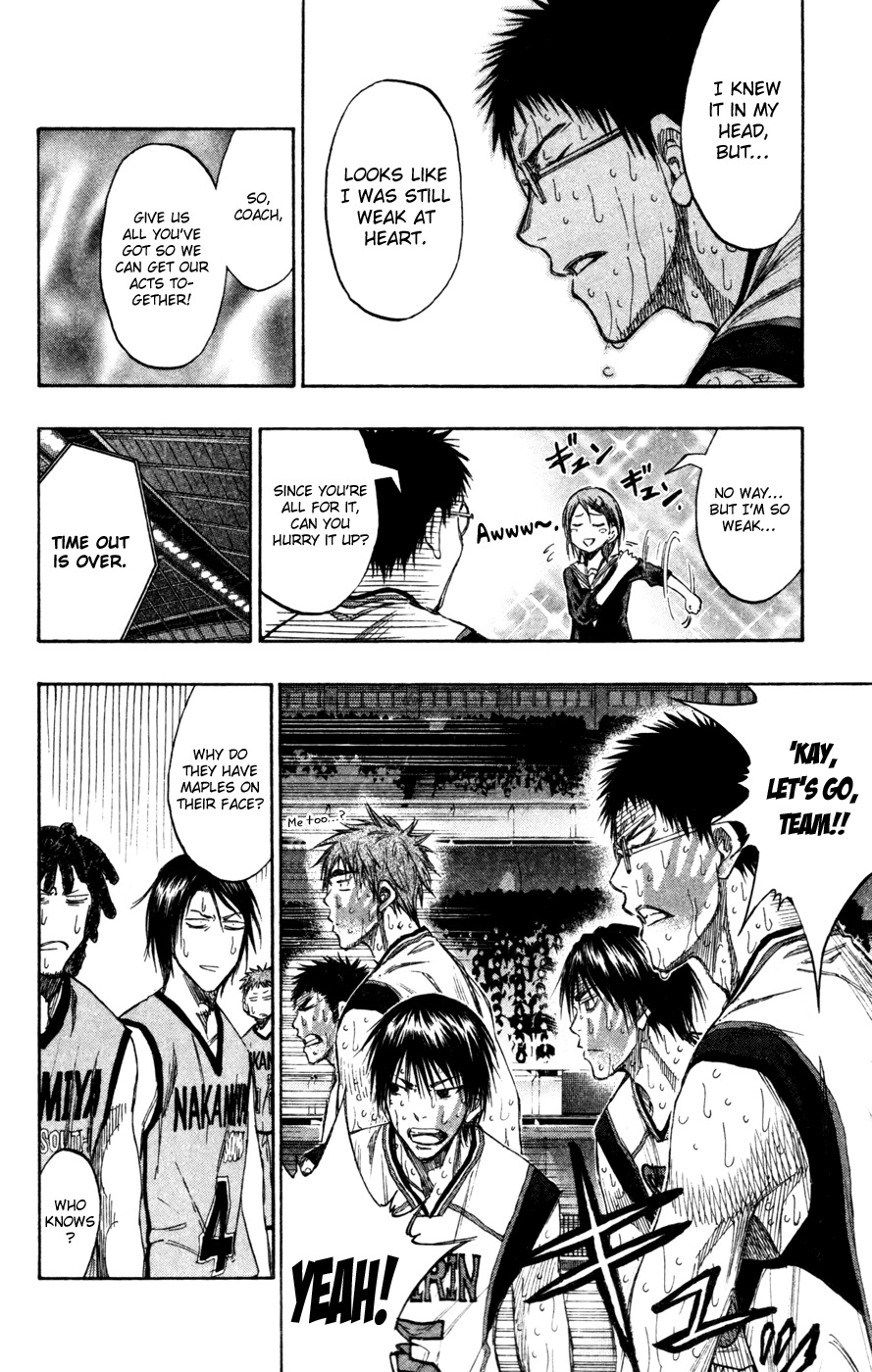 Kuroko no Basket Chapter 143 page 12 - Chapter 143: There's no way it's that easy