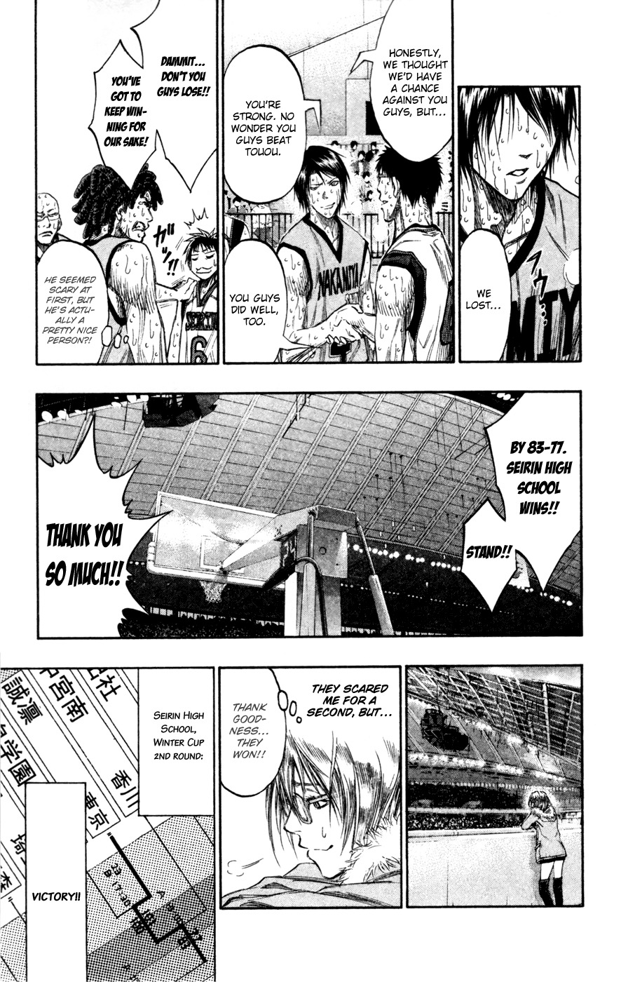 Kuroko no Basket Chapter 143 page 17 - Chapter 143: There's no way it's that easy