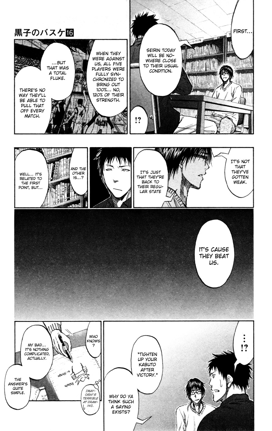 Kuroko no Basket Chapter 143 page 7 - Chapter 143: There's no way it's that easy
